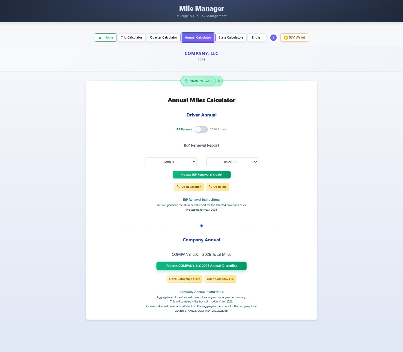 Invoice Processor - Manage driver billing